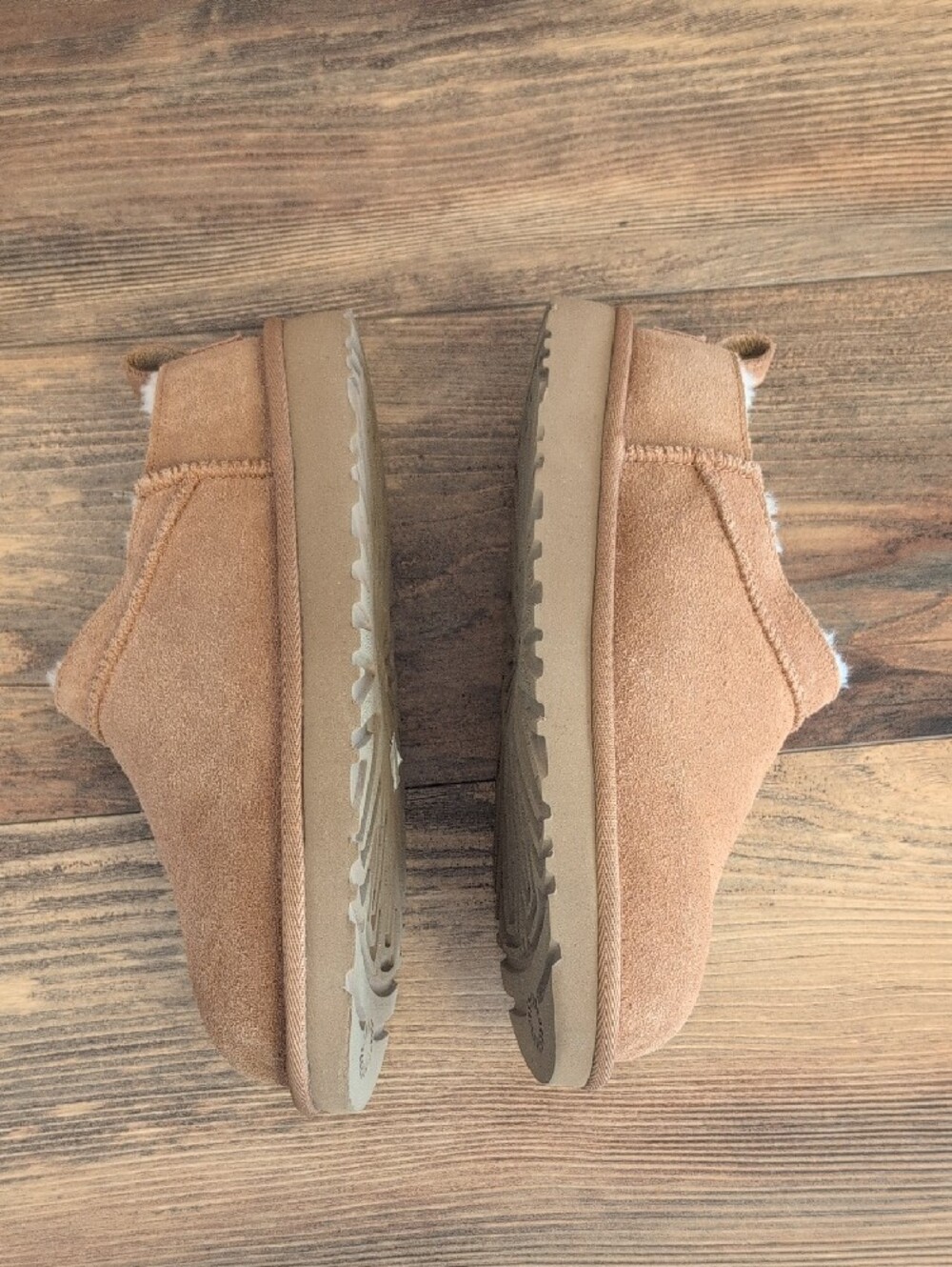 UGG 1173891 Sand Classic Micro Slip On Boot 543A - Picture 7 of 8